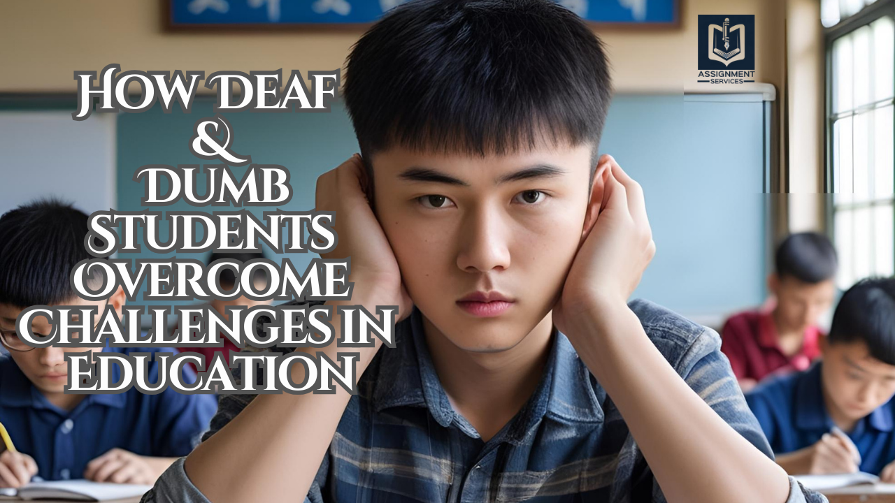How Deaf And Dumb Students Overcome Challenges in Education